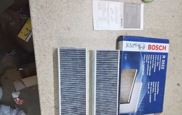 Cabin air micro filter