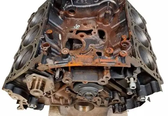 Volkswagen Touareg I Engine block 059100105X BKS 059103011AR