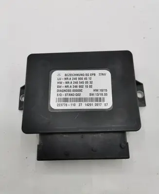 Mercedes-Benz CLA C117 X117 W117 Hand brake control module A2469004512 A2465450532 A2469021002