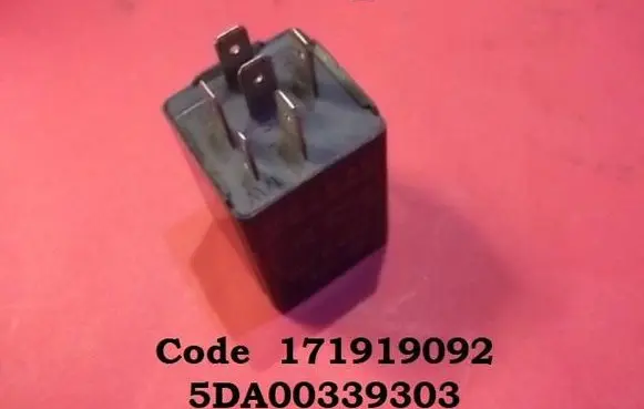 Volkswagen Santana Hazard warning light relay 171919092 5DA00339303