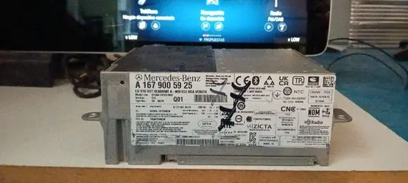 Mercedes-Benz A W177 Radio/CD/DVD/GPS head unit A1679005925