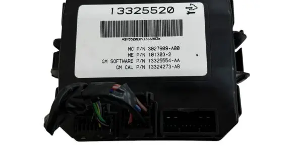 Opel Insignia A Tailgate/trunk control unit/module 13325520 3027909A00 13325554AA