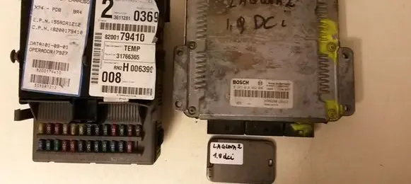 Engine ECU kit and lock set