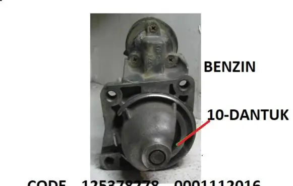 Ford Escort Starter motor 125378278 0001112016