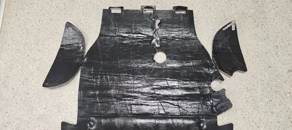 Mercedes-Benz SL R230 Fuel tank bottom protection A2306820341 2306820341