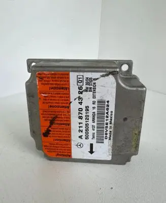 Mercedes-Benz E W211 Airbag control unit/module A2118704326 500505120195 D6V5E12A624