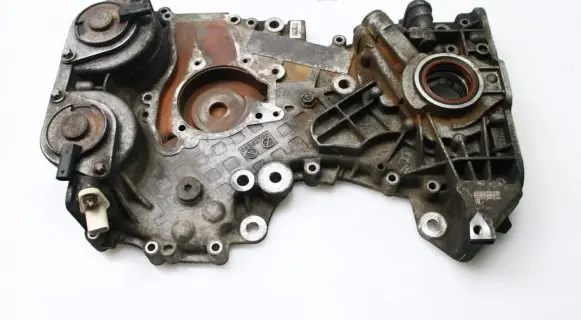 Opel Corsa D Timing chain cover 55562788