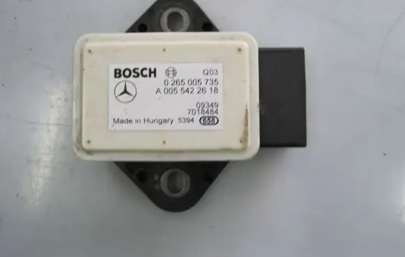 Mercedes-Benz E A207 ESP acceleration yaw rate sensor A0055422618