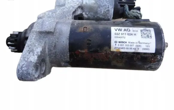 Audi A8 S8 D4 4H Starter motor 02Z911024H