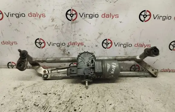Seat Ibiza III (6L) Front wiper linkage and motor 6R1955119A 0390241566