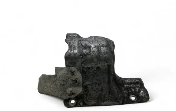 Heat shield in engine bay