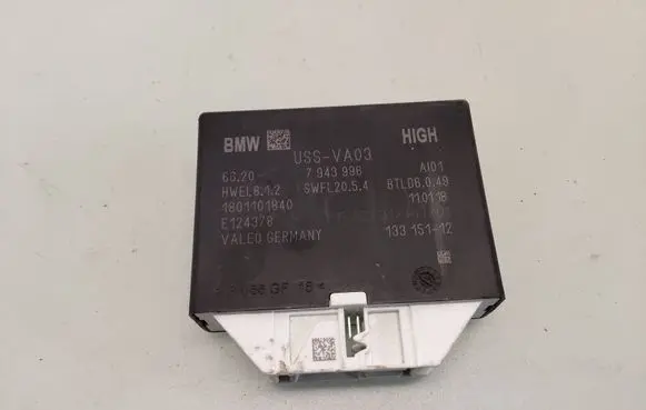 BMW 5 G30 G31 G38 Parking PDC control unit/module 7943996 1801101840 13315112