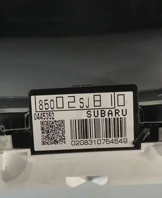 Subaru Forester SK Speedometer (instrument cluster) 0208310764549 85002SJ810 85002SJ81