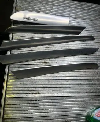 Audi A6 S6 C6 4F Rear door card trim 4F0867419 4F0867409A 4F0867410A