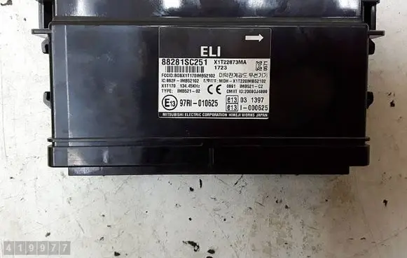 Subaru Forester SH Other control units/modules 88281SC251 X1T22873MA 97RI010625