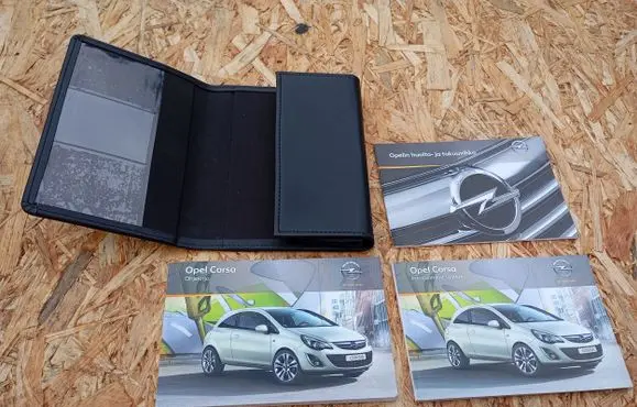 Opel Corsa D Owners service history hand book 