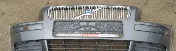Volvo V50 Front bumper pilkas