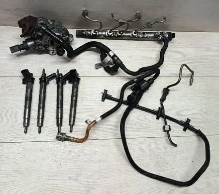 BMW 5 E60 E61 Fuel injection system set 0445010510 7807495