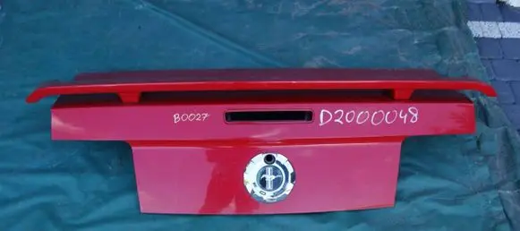 Ford Mustang V Truck tailgate 