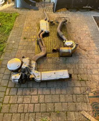 Audi A7 S7 4K8 Muffler/silencer 8W0131765C 8W0181AC 80759041