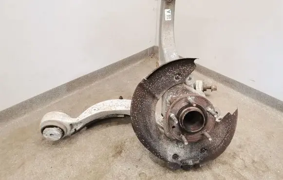 Jaguar XE Front wheel hub spindle knuckle GX733K186A GX733C255