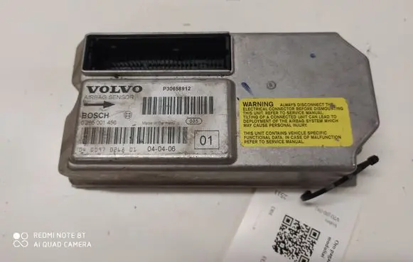 Volvo V70 Airbag control unit/module 0285001456 P30658912