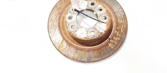 Mazda 6 Rear brake disc neventiliuojamas