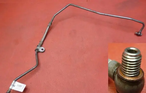 Ford Transit Turbo turbocharger oiling pipe/hose BK2Q6K679AB