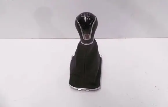 Gear lever shifter trim leather/knob