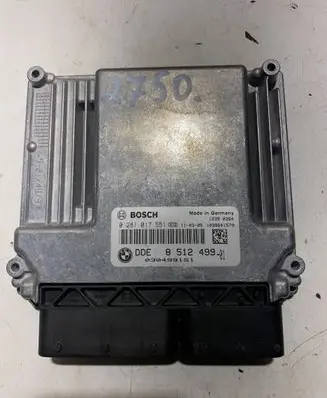 BMW 1 E81 E87 Engine control unit/module 8512499 0281017551 030499151