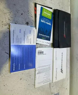Dodge Challenger Owners service history hand book SERV