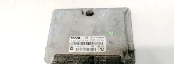 Opel Zafira A Engine control unit/module 0281010268 24417169
