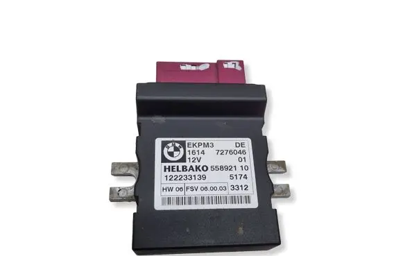 BMW X6 E71 Fuel injection pump control unit/module 7276046 16147276046