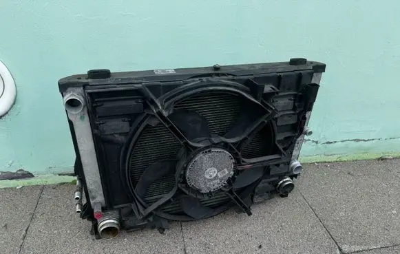 BMW 5 E60 E61 Radiator set 7805603 6950213 7795878