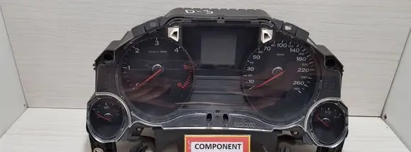 Audi A8 S8 D3 4E Speedometer (instrument cluster) 4E0920900F