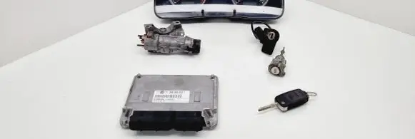 Volkswagen PASSAT B5.5 Engine ECU kit and lock set 06B906033T 3B0920806 4B0905851C