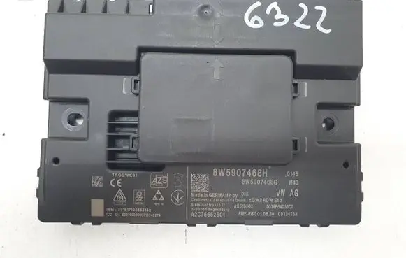 Audi A5 Gateway control module 8W5907468H