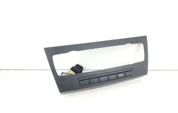 BMW 3 E90 E91 Climate control/heater control trim 6966406 BMW6411