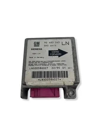 Peugeot 307 Airbag control unit/module 90483545 LNS00586027 5WK4114