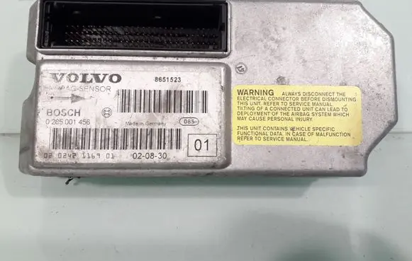 Volvo V70 Airbag control unit/module 0285001456 8651523