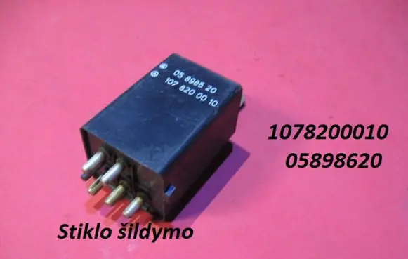 Mercedes-Benz E W124 Window control relay 1078200010 05898620