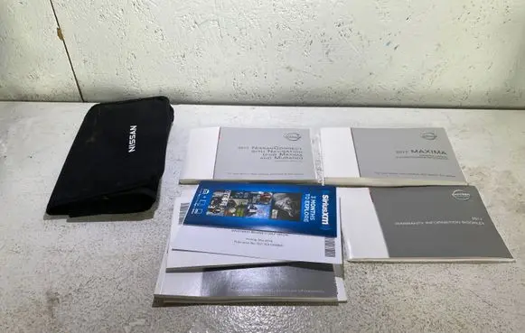 Nissan Maxima A36 Owners service history hand book 