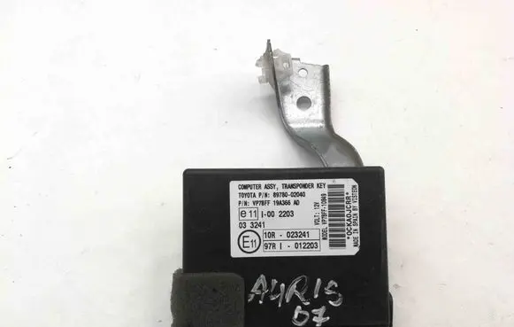 Toyota Auris 150 Other devices 8978002040