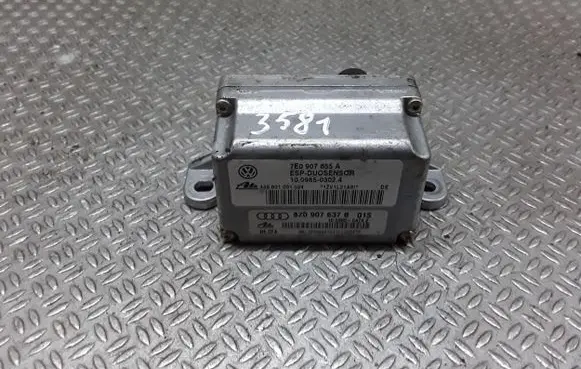 Audi A2 ESP acceleration yaw rate sensor 8Z0907637B
