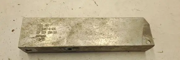 Front bumper shock/impact absorber
