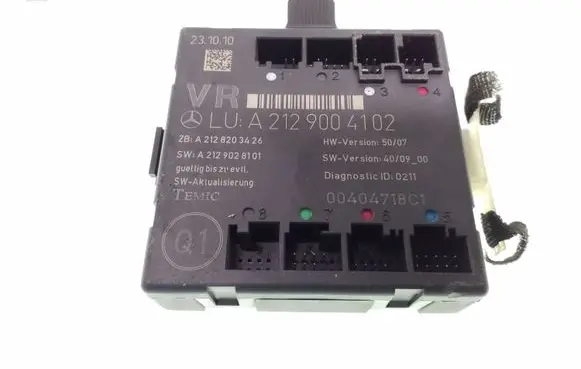 Mercedes-Benz C W204 Door control unit/module A2129004102