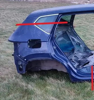 Seat Ateca Rear quarter panel LF5A
