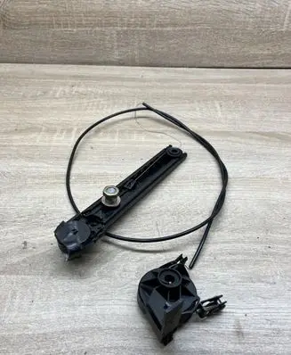 BMW 5 E39 Seat belt adjustment rail 8125856 FRONTRIGHT