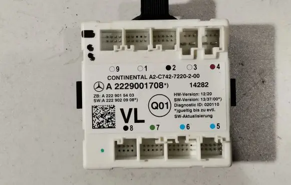 Mercedes-Benz C AMG W205 Door control unit/module A2229001708 A2229015403 A2229020908