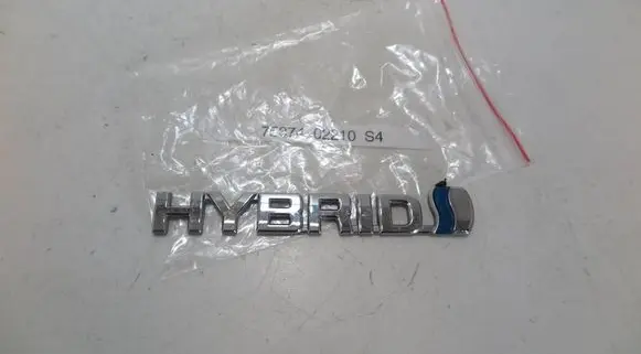 Toyota Corolla E210 E21 Fender model badge letters 7537402210